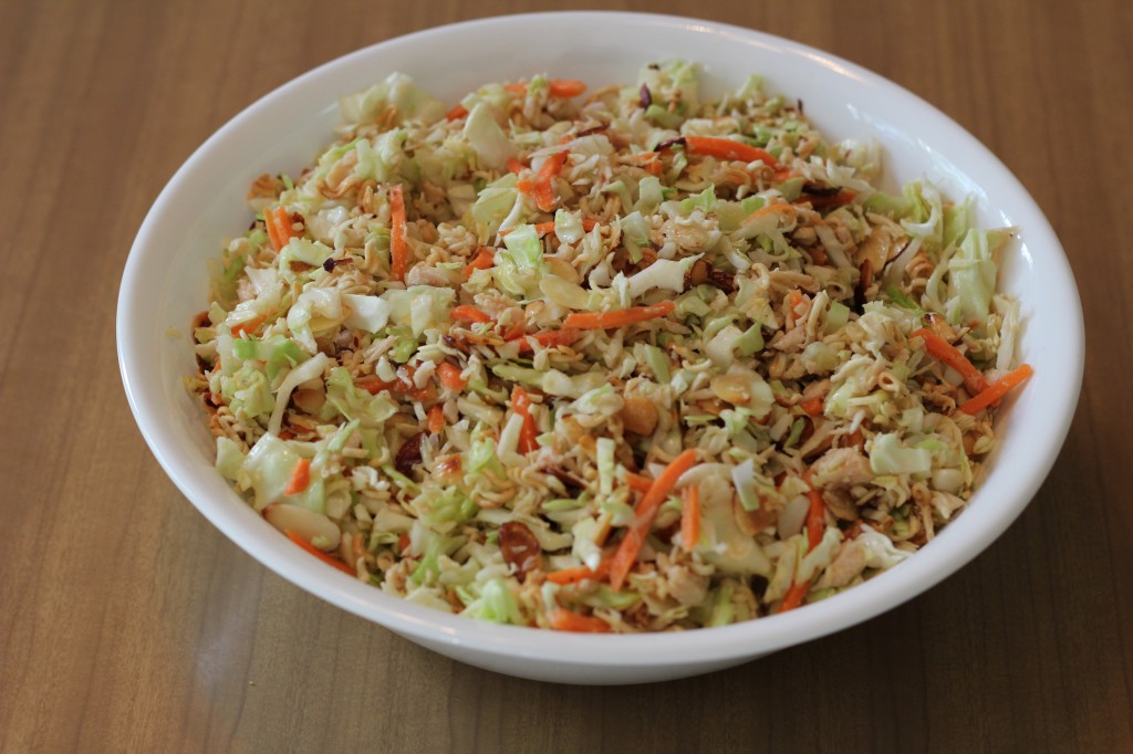 chicken raman salad recipe