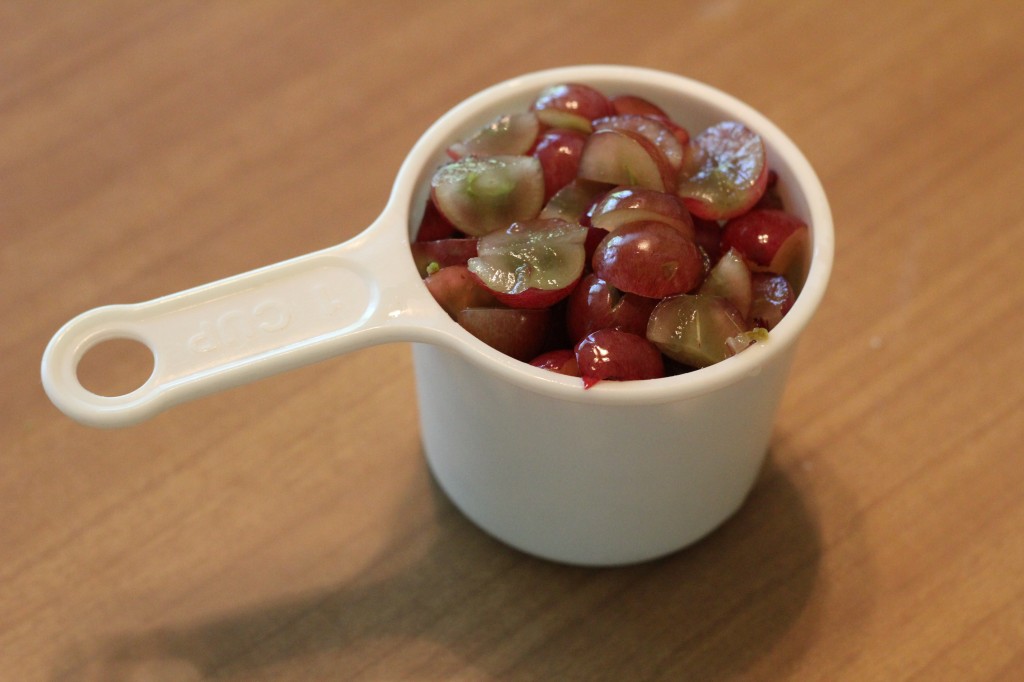 broccoli salad red grapes