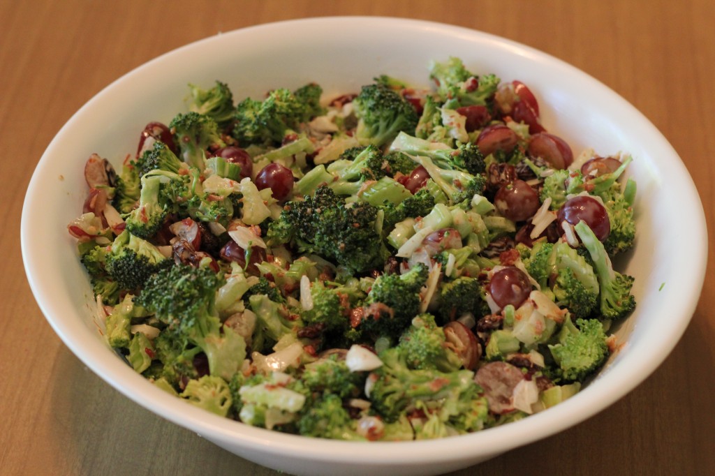 how to make broccoli bacon salad