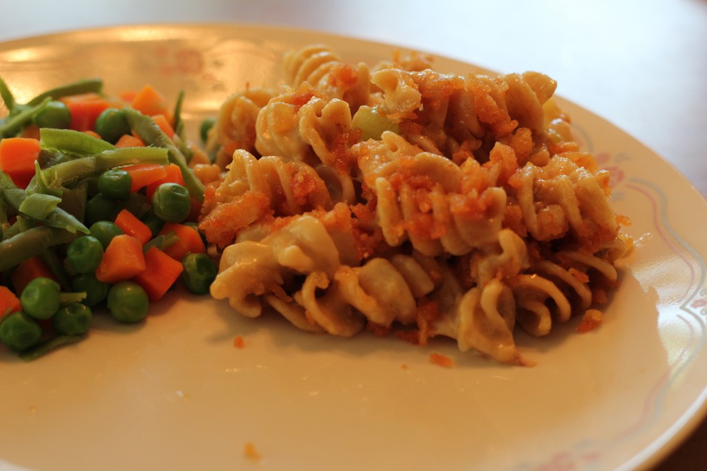 creamy cheesy pasta casserole