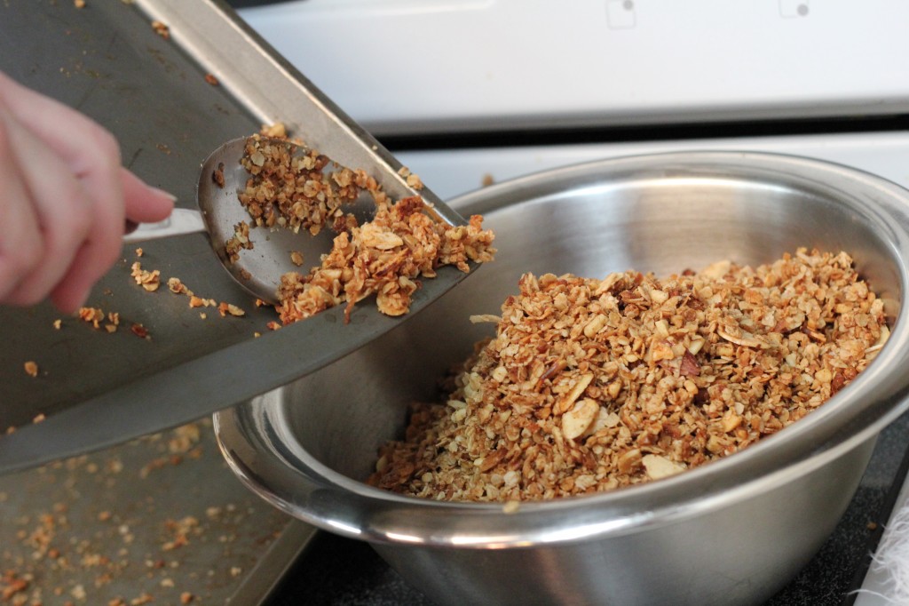 hot cinnamon granola