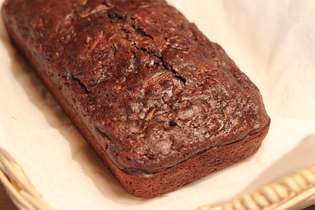 orange chocolate zucchini bread