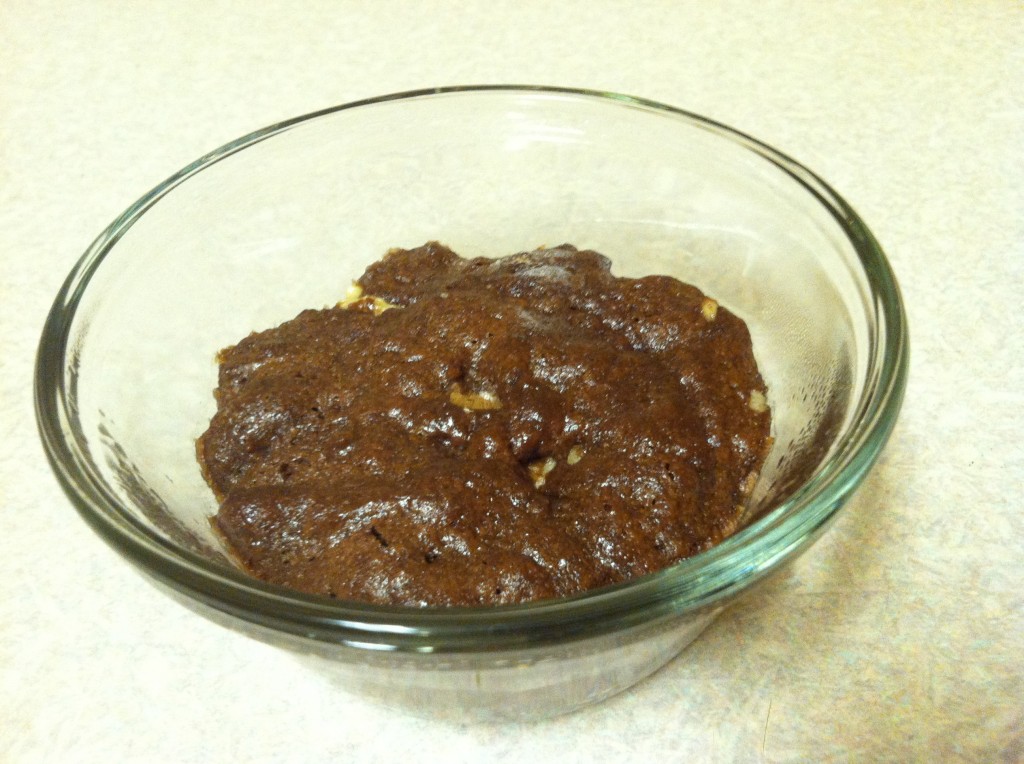 microwaveable brownies