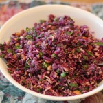 red cabbage ramen salad