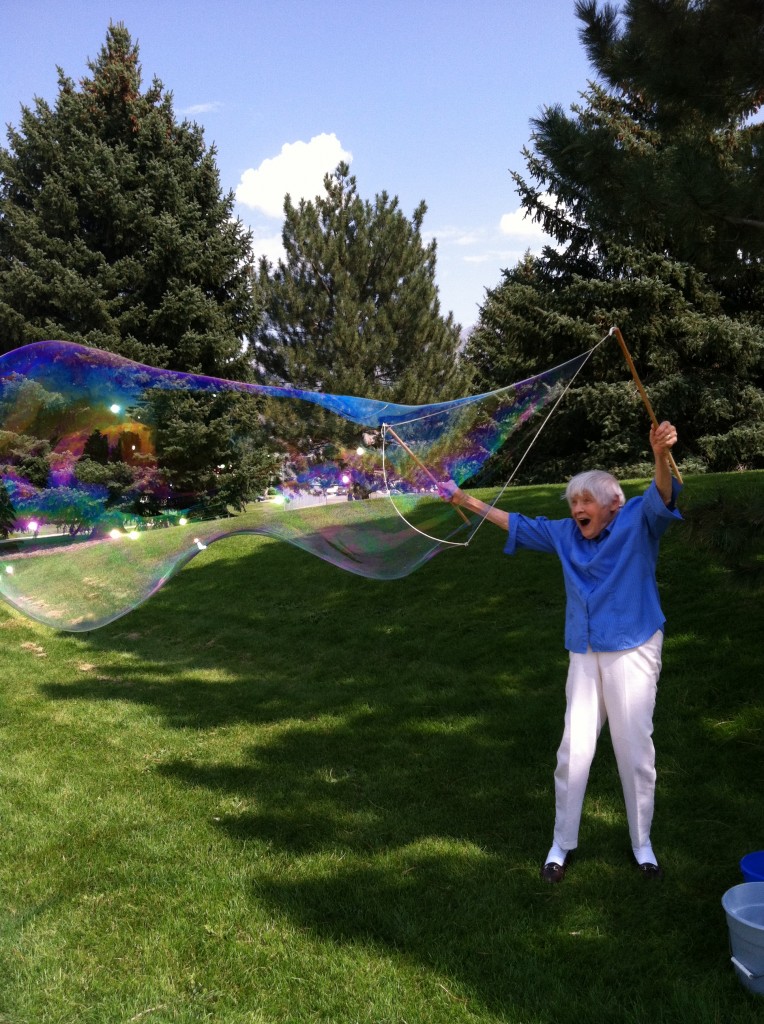 homemade giant bubbles