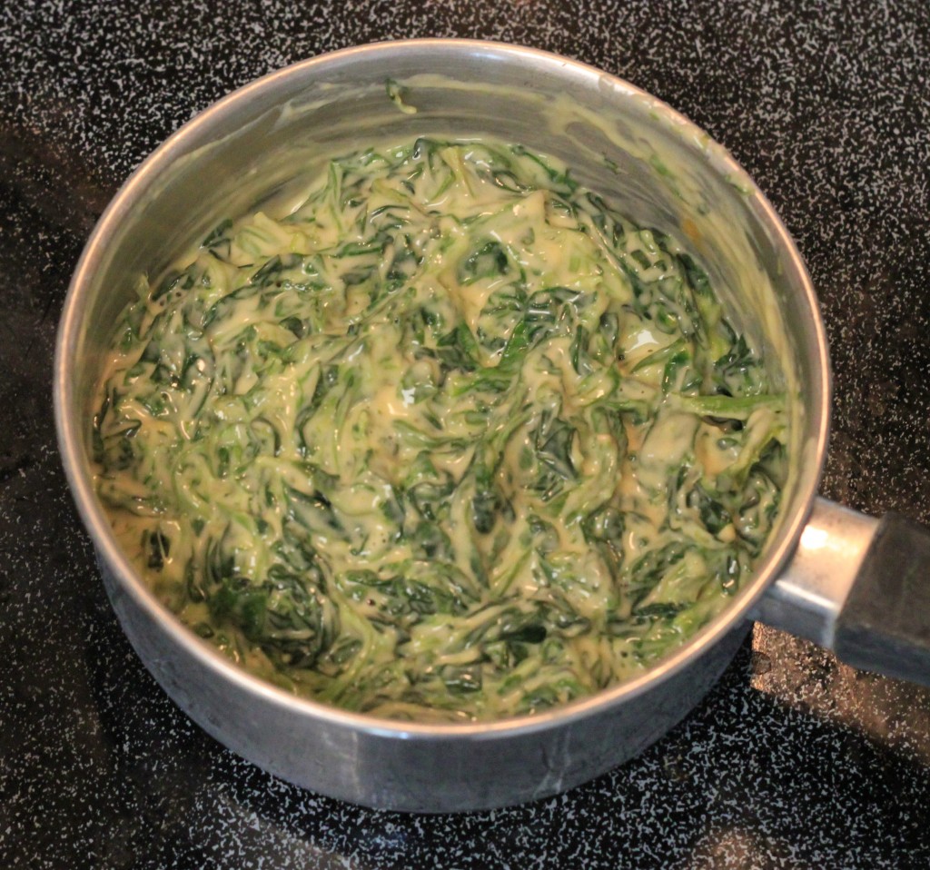 cheesy spinach