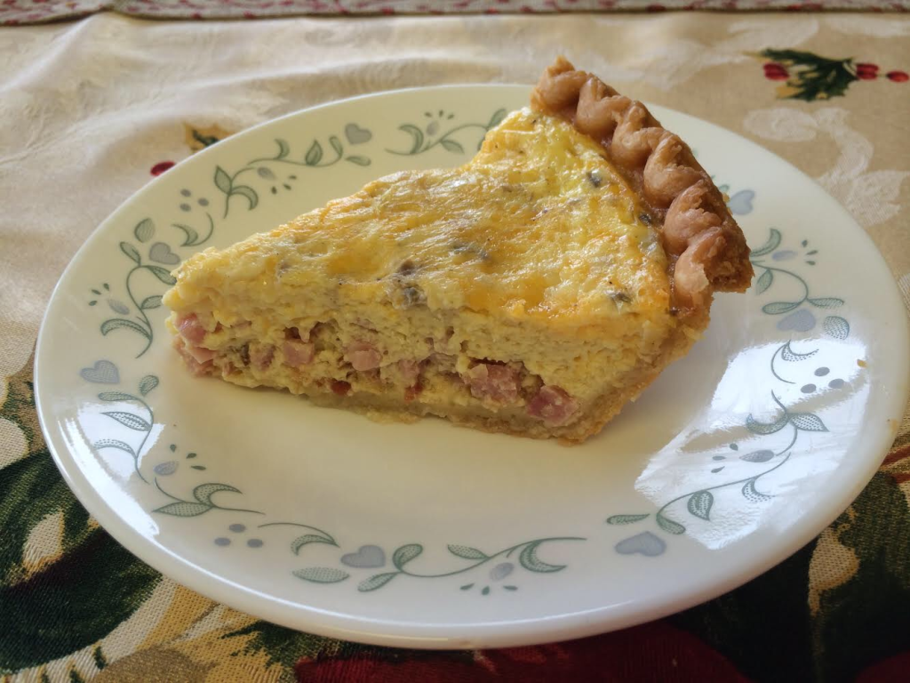 Ham cheese quiche